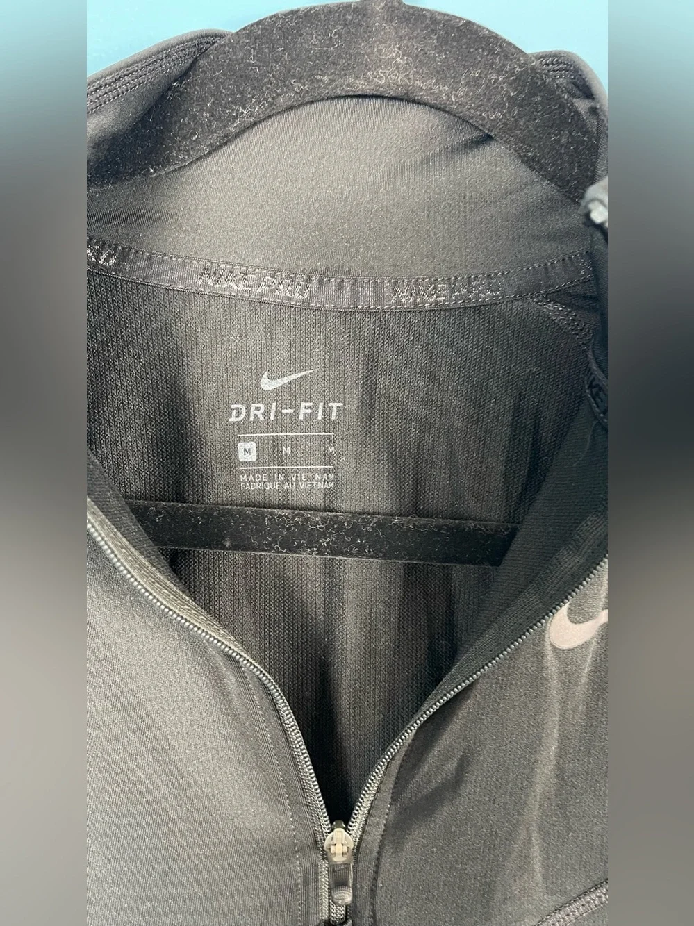NIKE PRO “NERIEDS” tights & matching quarter zip pullover SET!! Size Medium